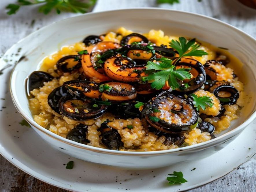 Risotto al nero di seppia