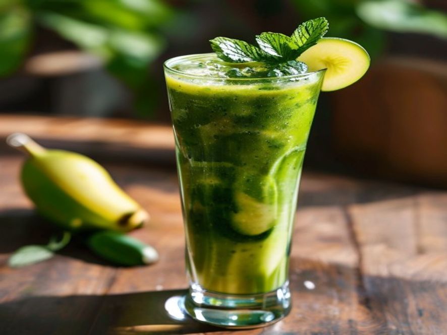 Groene detox smoothie