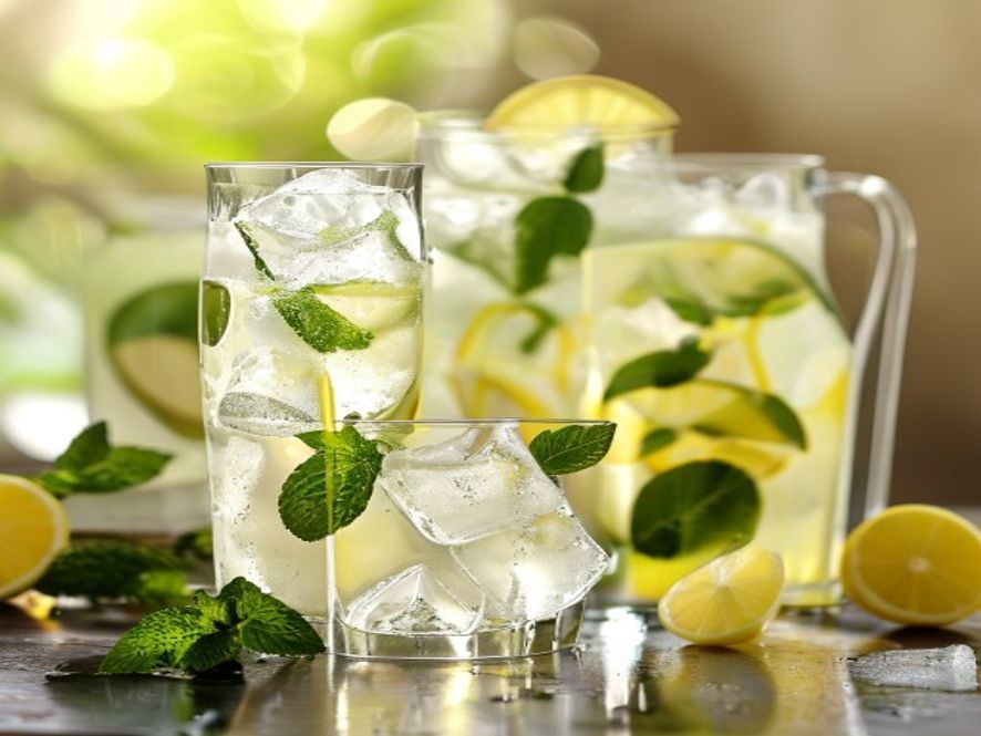 Huisgemaakte limonade