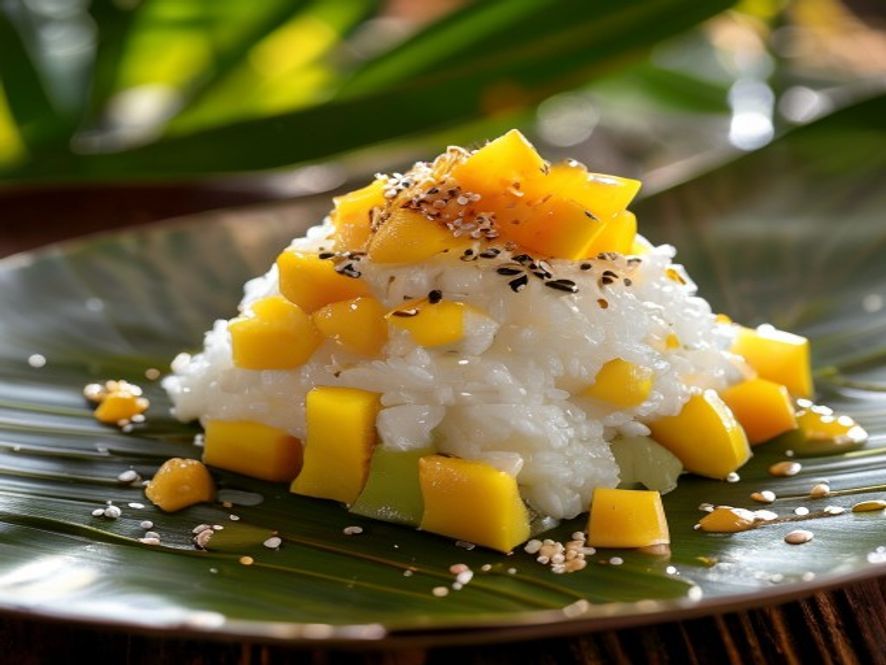 Mango sticky rice