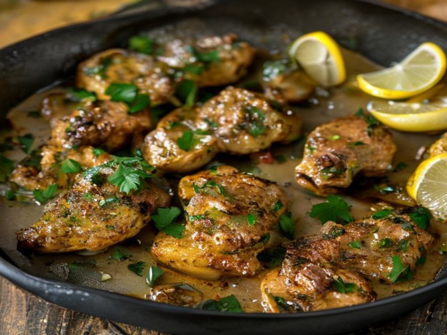 Cuisses de grenouille (kikkerbilletjes in lookboter)