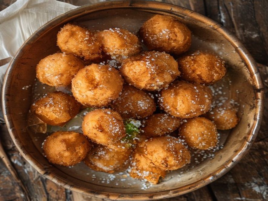 Hush puppies - gefrituurde maisballetjes