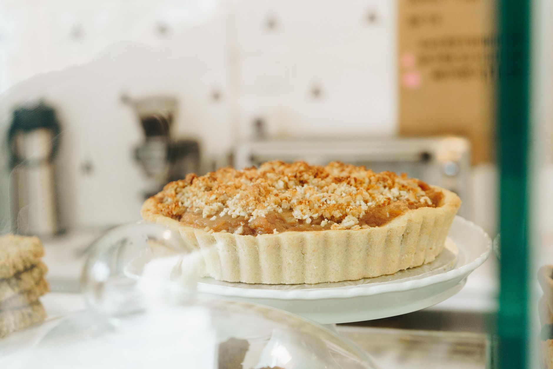 Appelcrumble met havermout