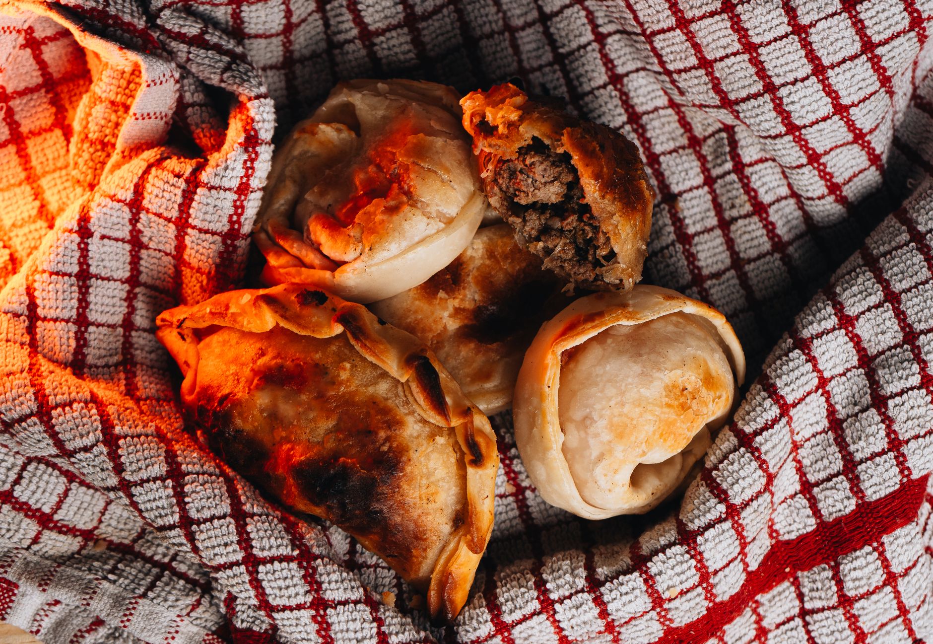 Argentijnse empanadas met rundsgehakt
