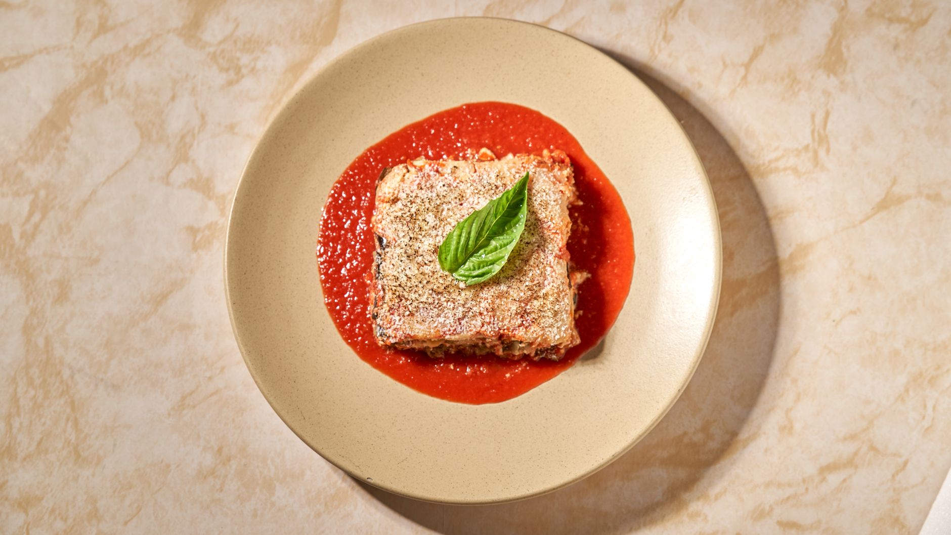 Aubergine parmigiana