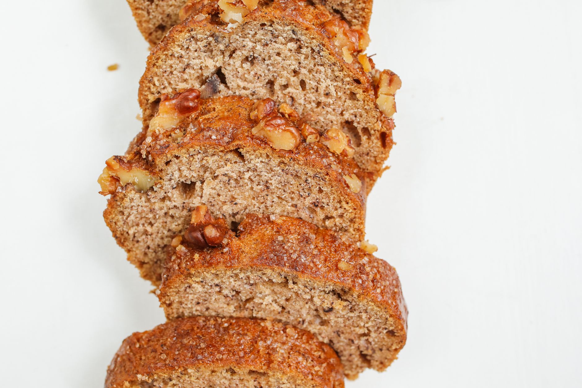 Bananenbrood met walnoten