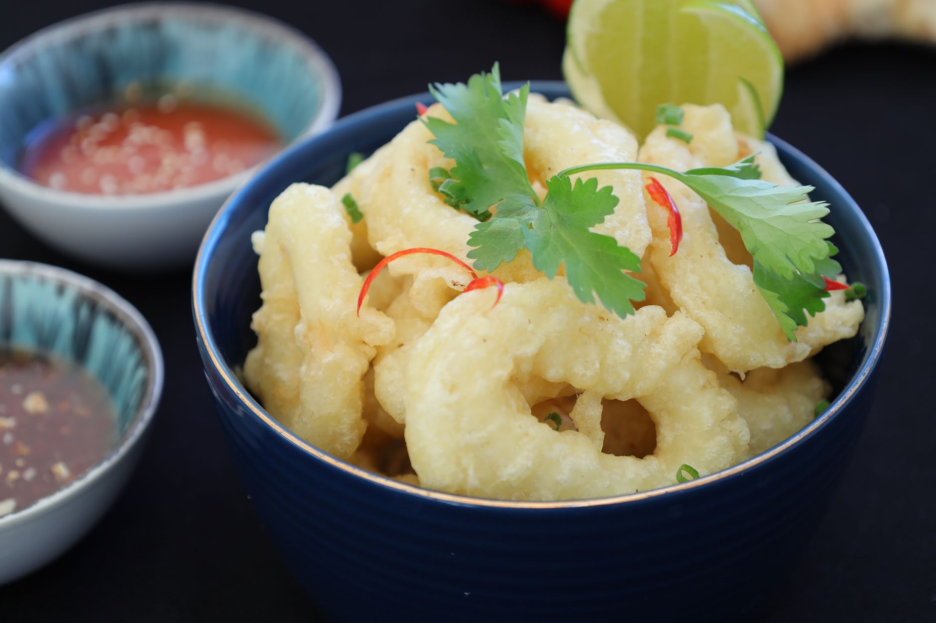Calamares a la romana met aioli