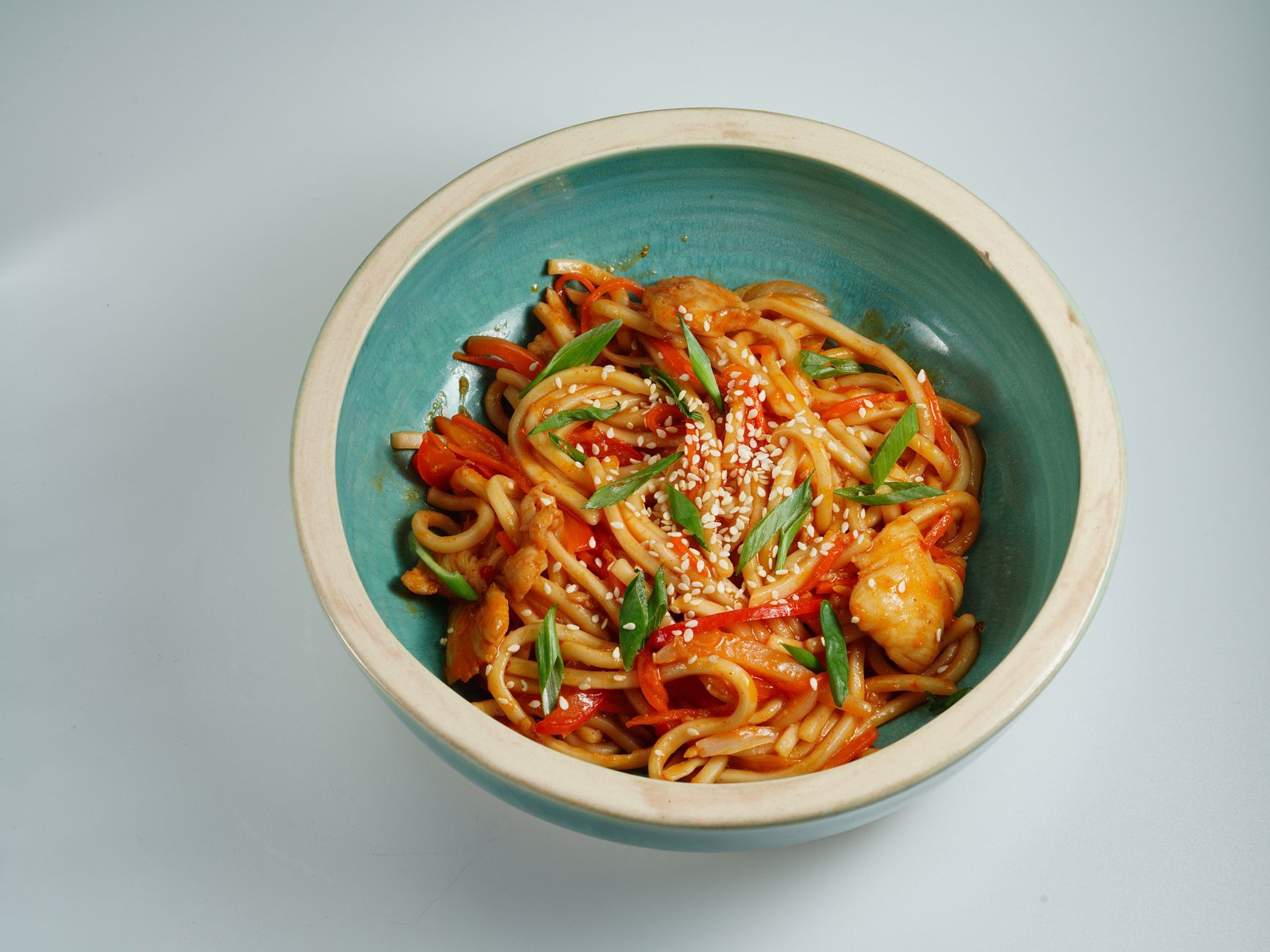 Chow mein met kip
