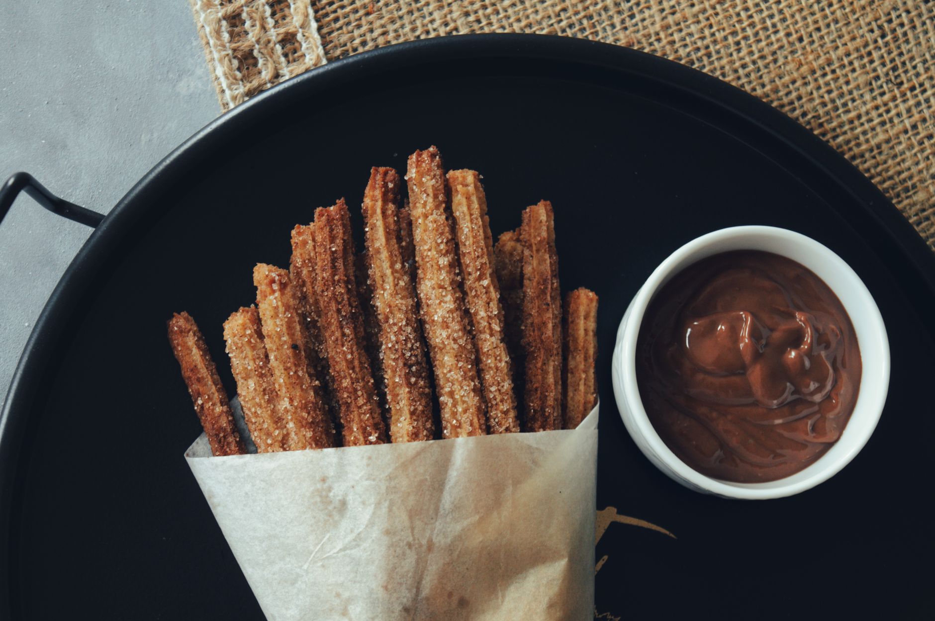 Churros met kaneelsuiker