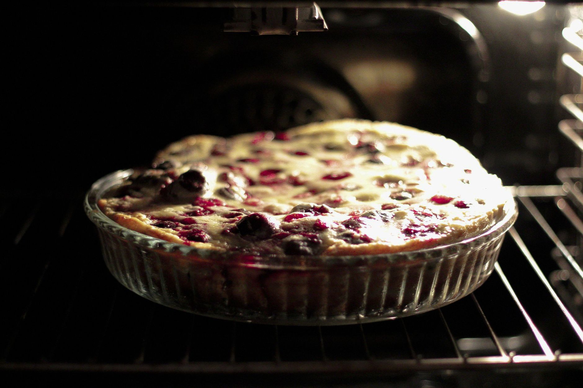 Clafoutis met kersen
