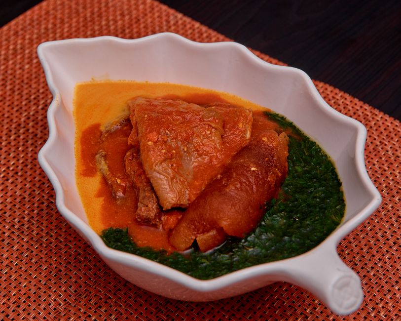 Egusi Soup (Nigeriaanse pompoenpitstoof)