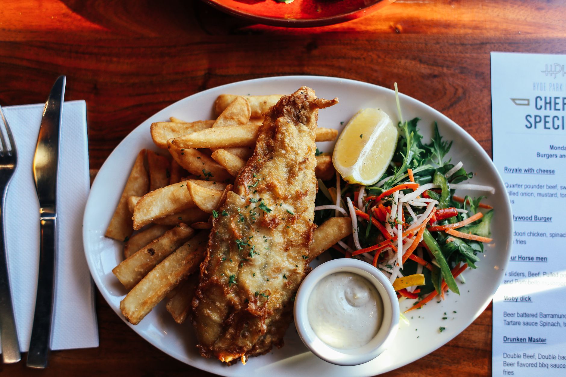 Fish and chips