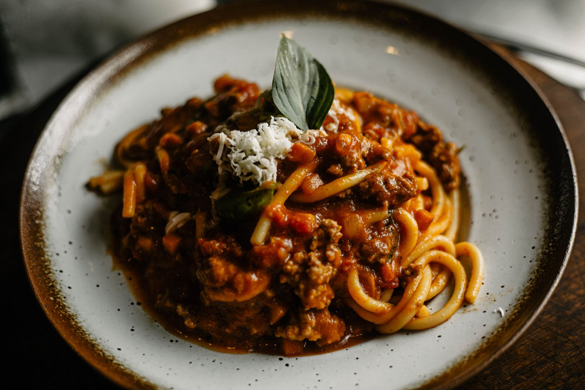 Bucatini con le acciughe e mollica