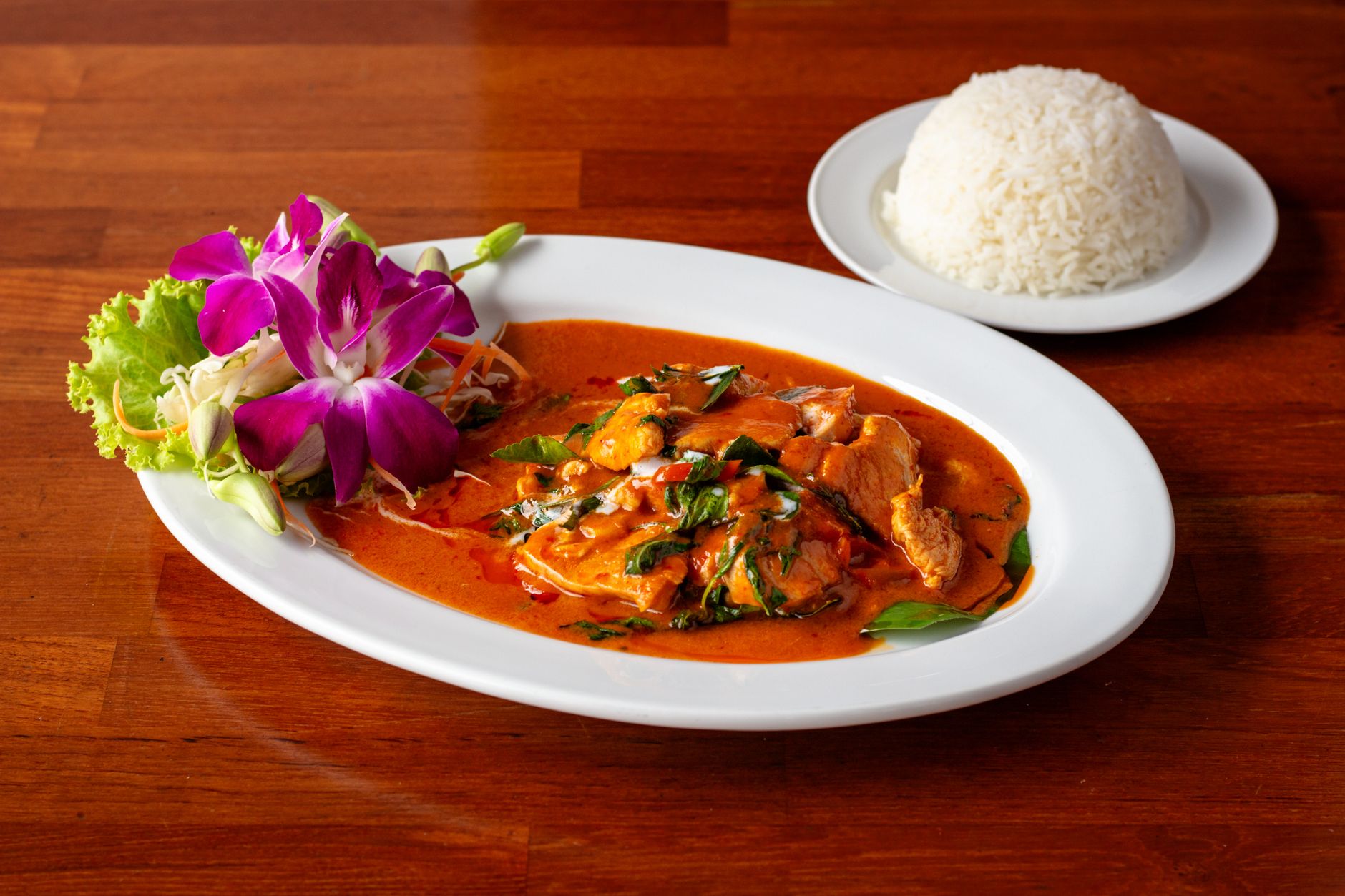 Rode curry met rundvlees