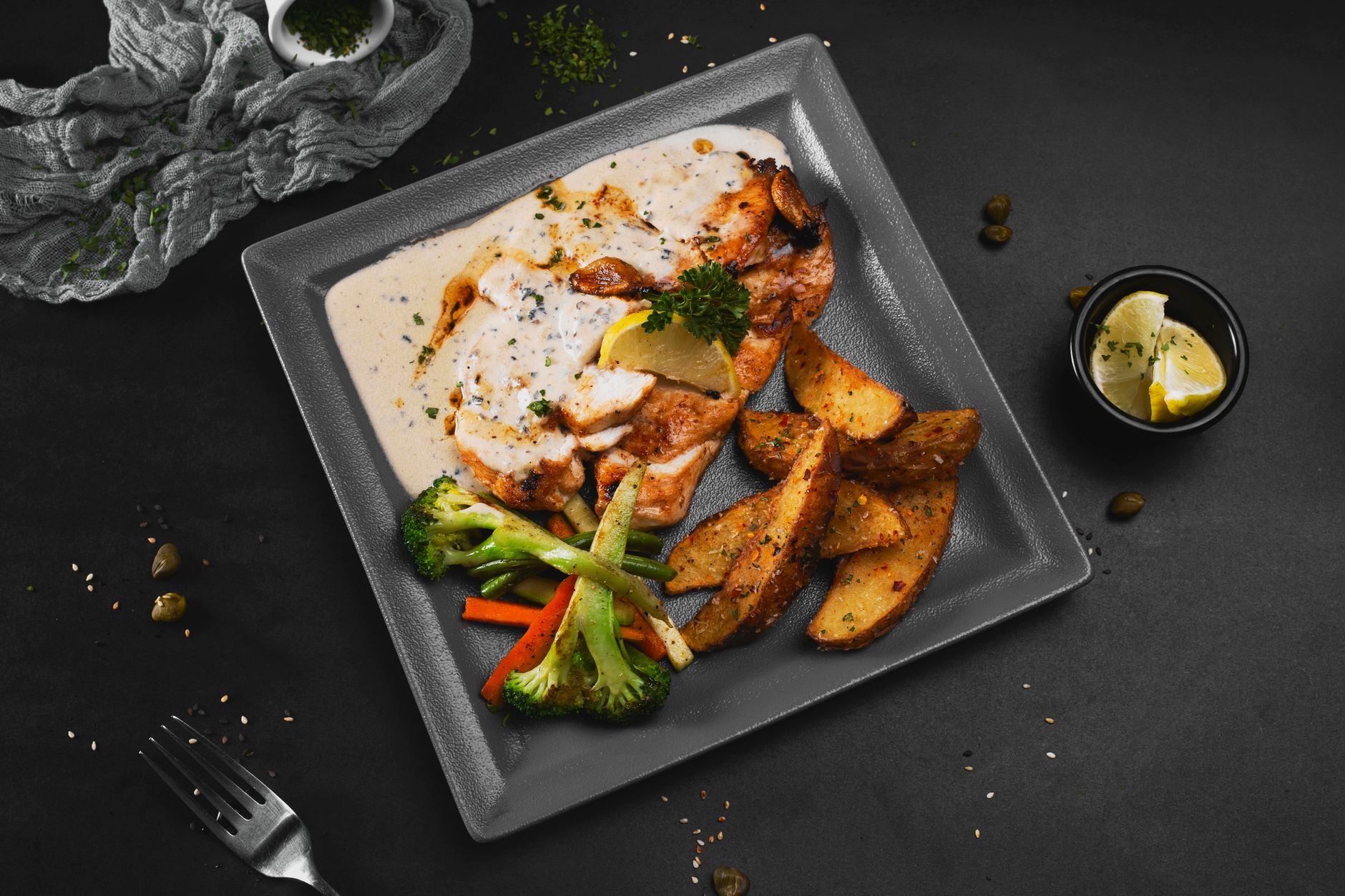 Kip piccata