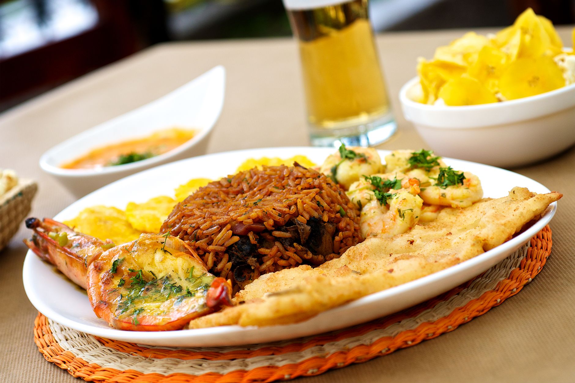Thieboudienne (Senegalese vis met rijst)