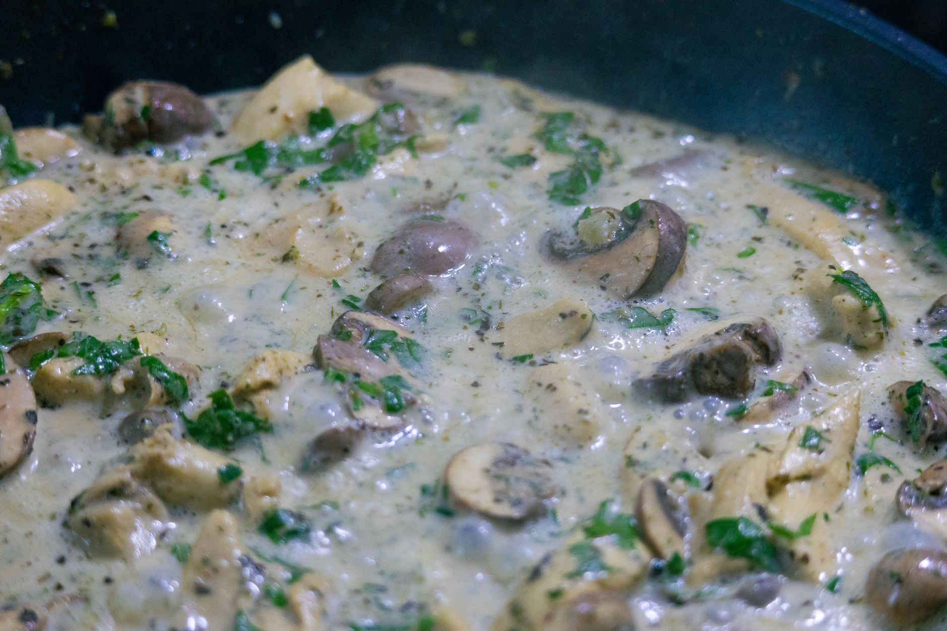 Champignonroomsaus