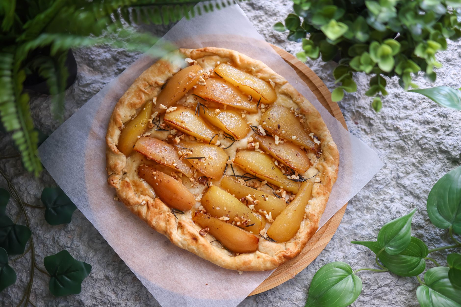 Tarte tatin van peren