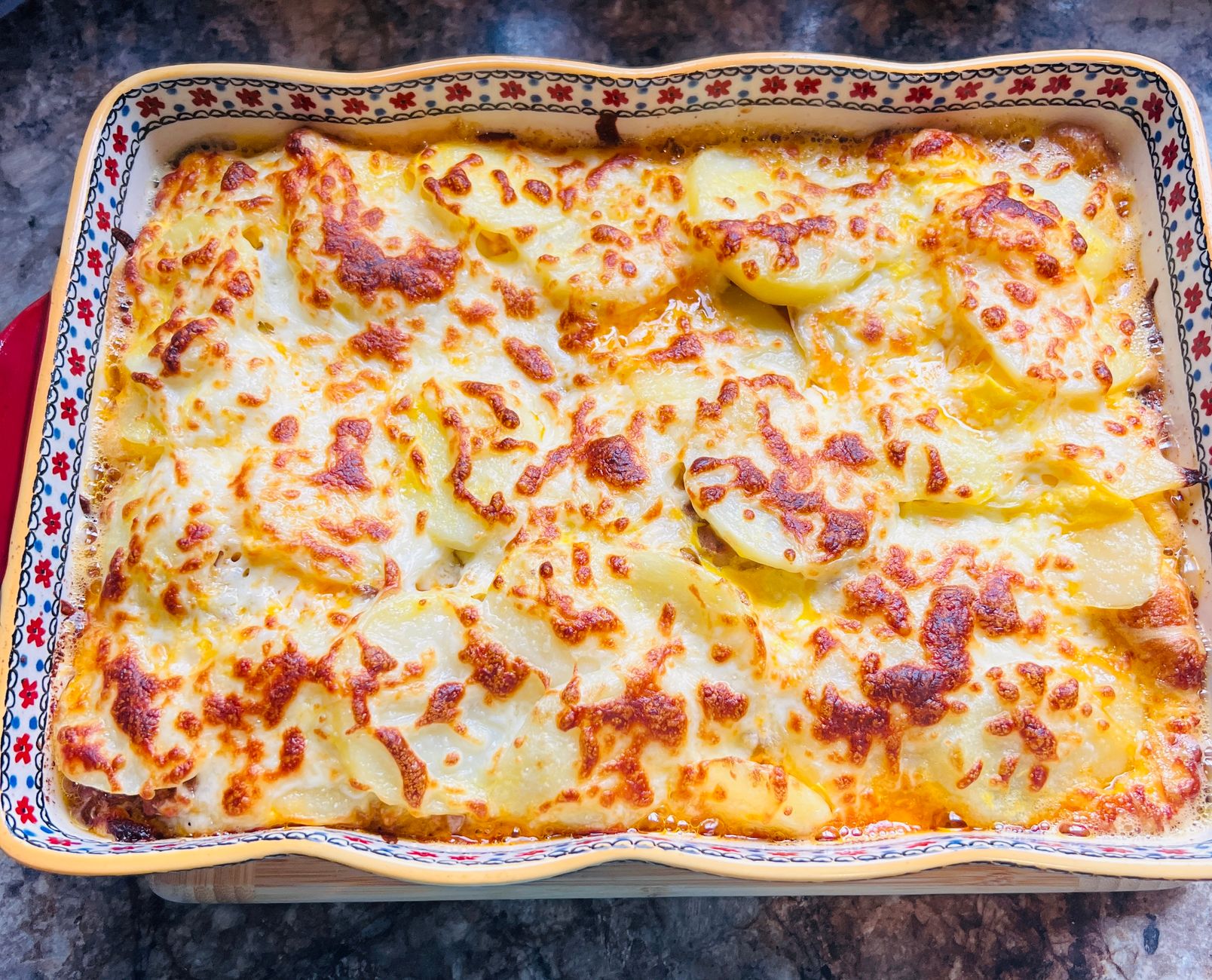Zoete-aardappelgratin met tijm