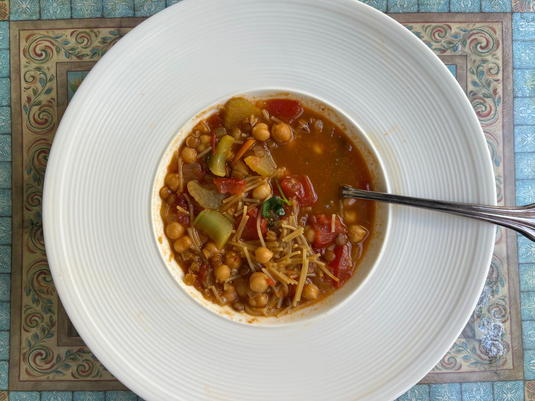 Pasta e ceci, Italiaanse kikkererwtensoep