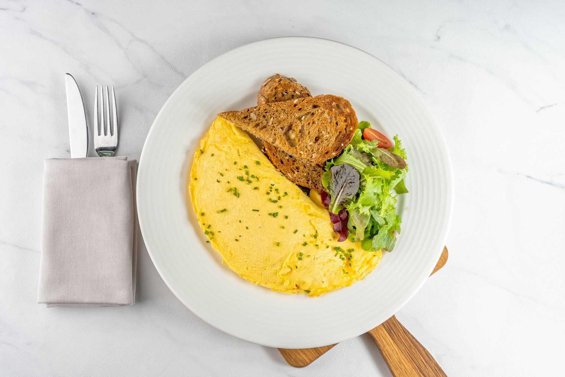 Franse kruidenomelet