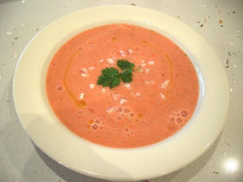 Frisse gazpacho