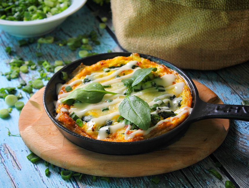 Gnocchi-ovenschotel met spinazie