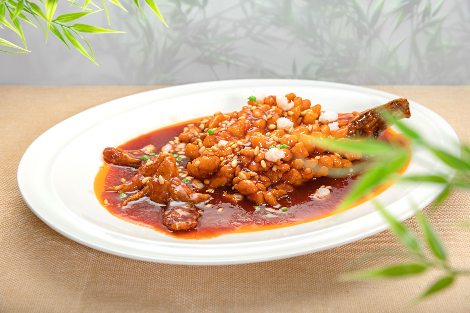 Gong bao garnalen (Kung Pao garnalen)