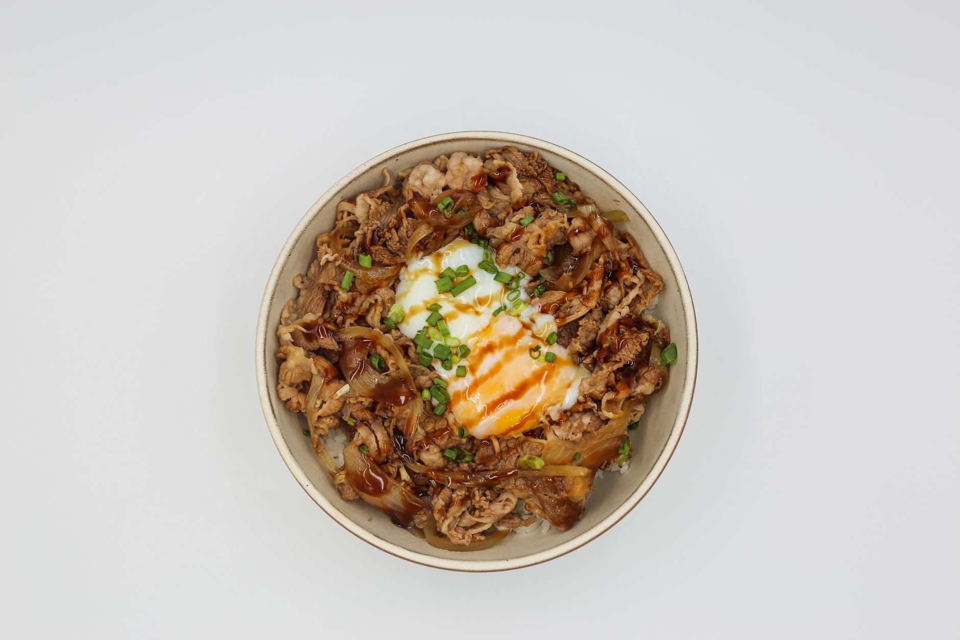 Gyudon (Japanse rundvleesrijstkom)