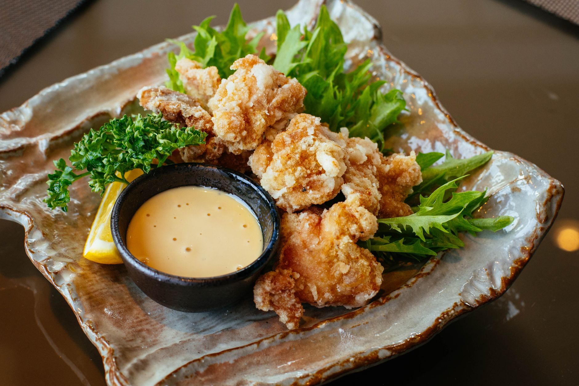 Kip karaage (Japanse gefrituurde kip)