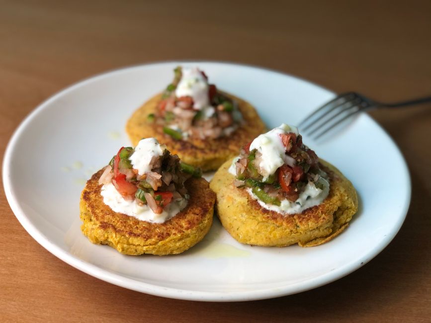 Kolokithokeftedes: Griekse courgettekoekjes met feta