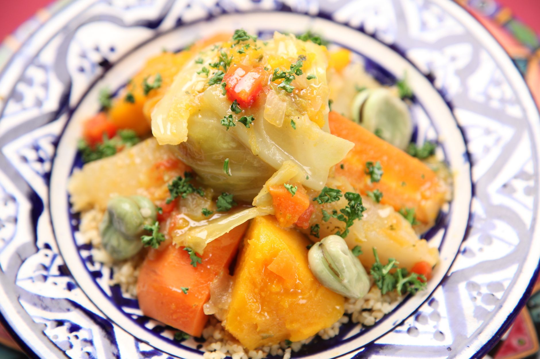 Marokkaanse groentecouscous