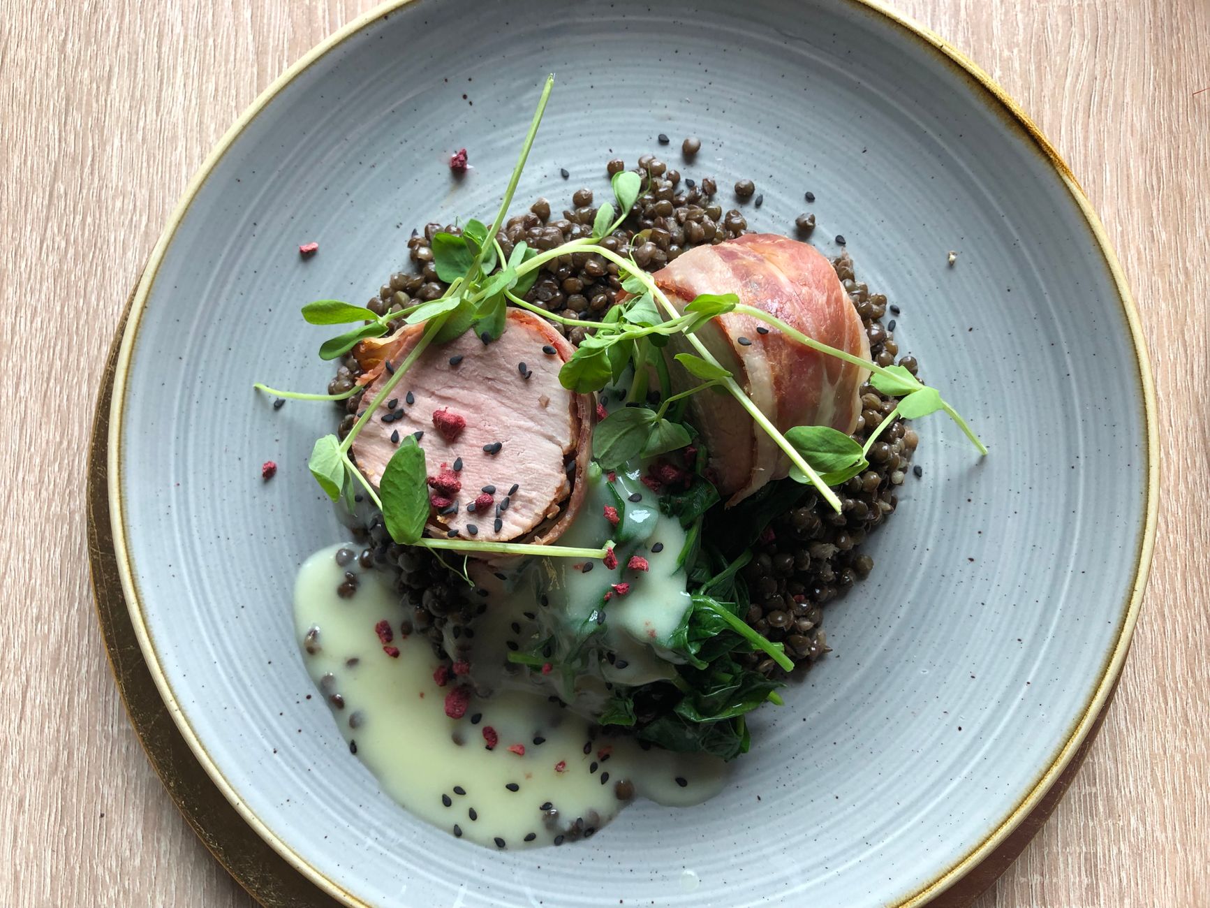 Petit salé aux lentilles - gezouten varkensvlees met linzen