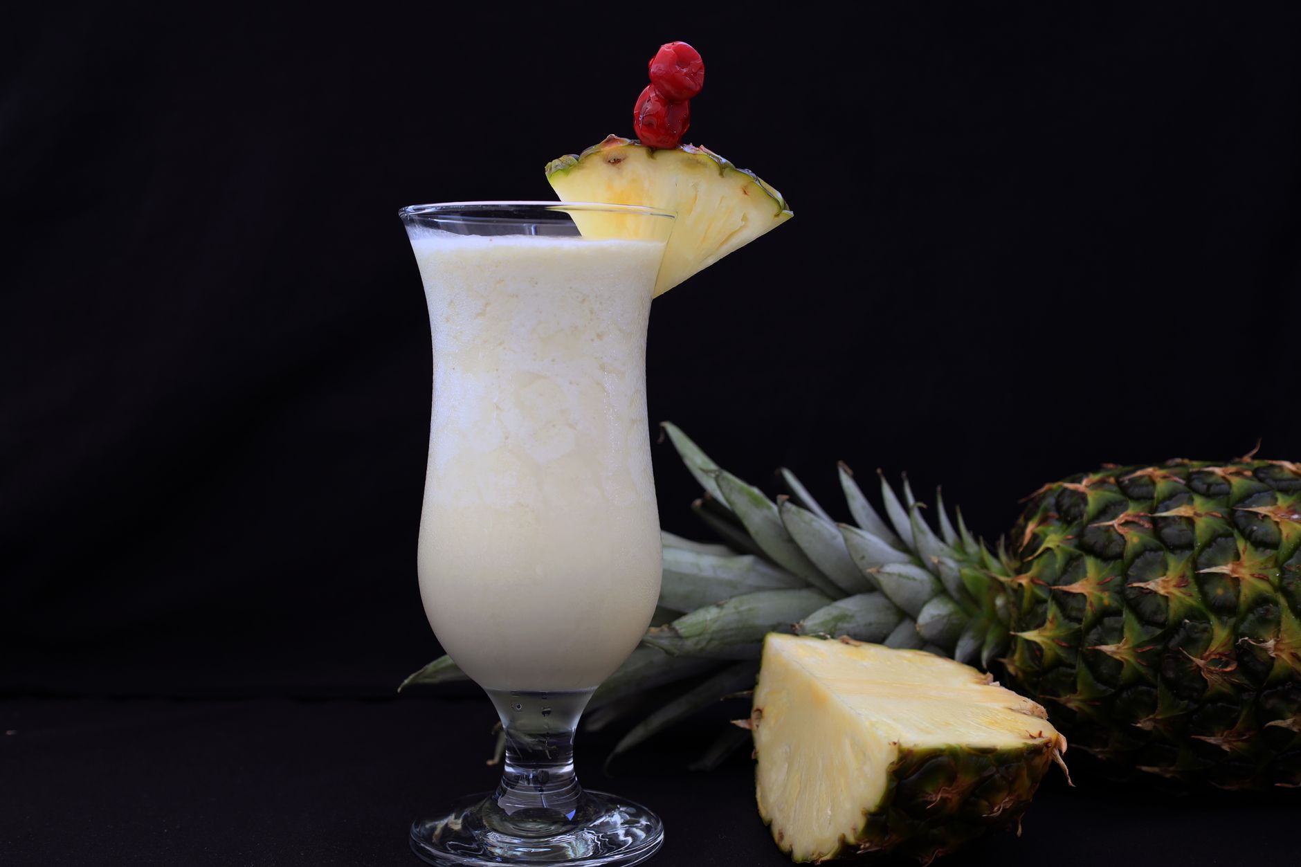 Piña colada mocktail