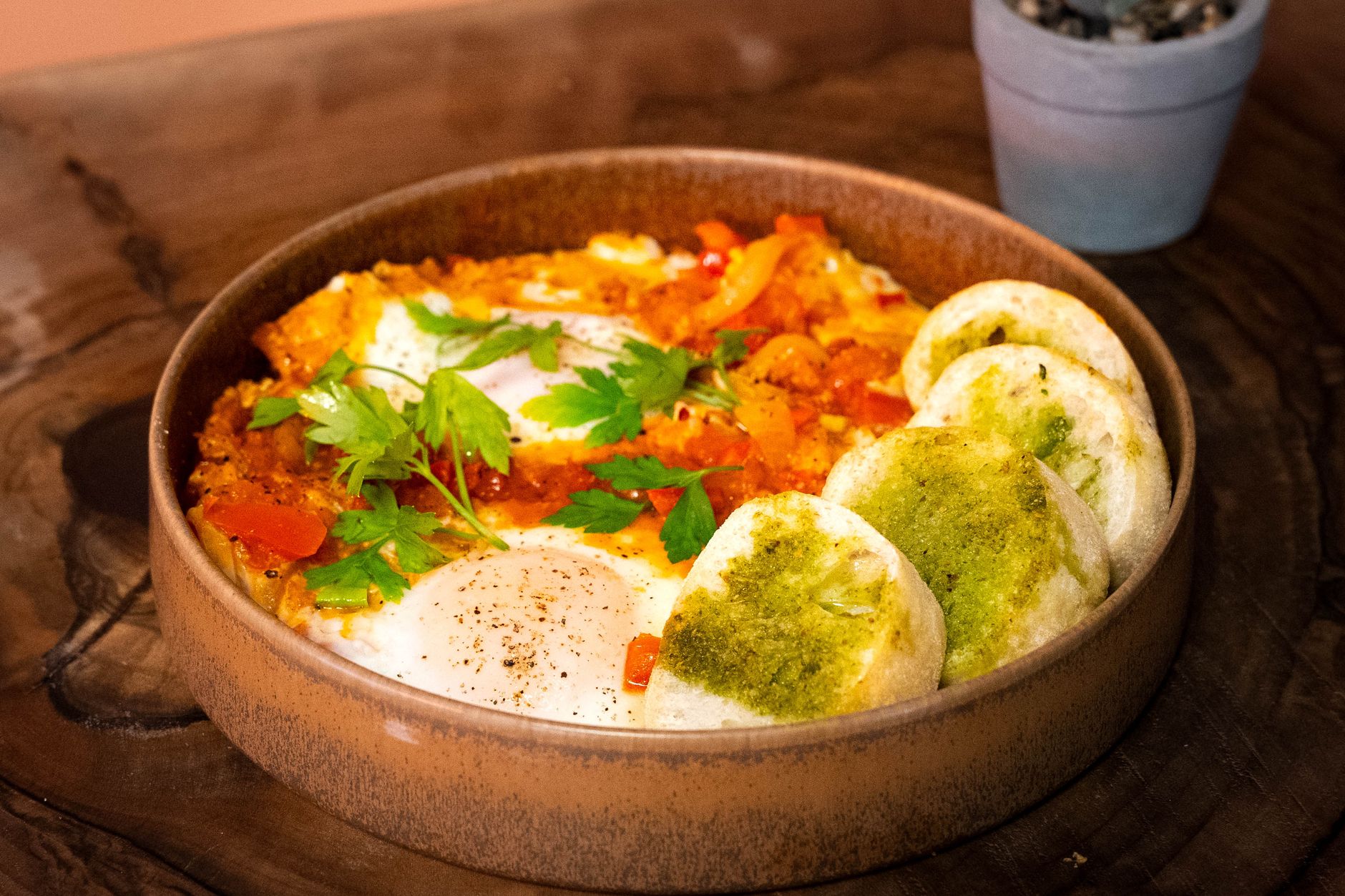 Piperade, Baskische eierschotel met paprika en tomaat