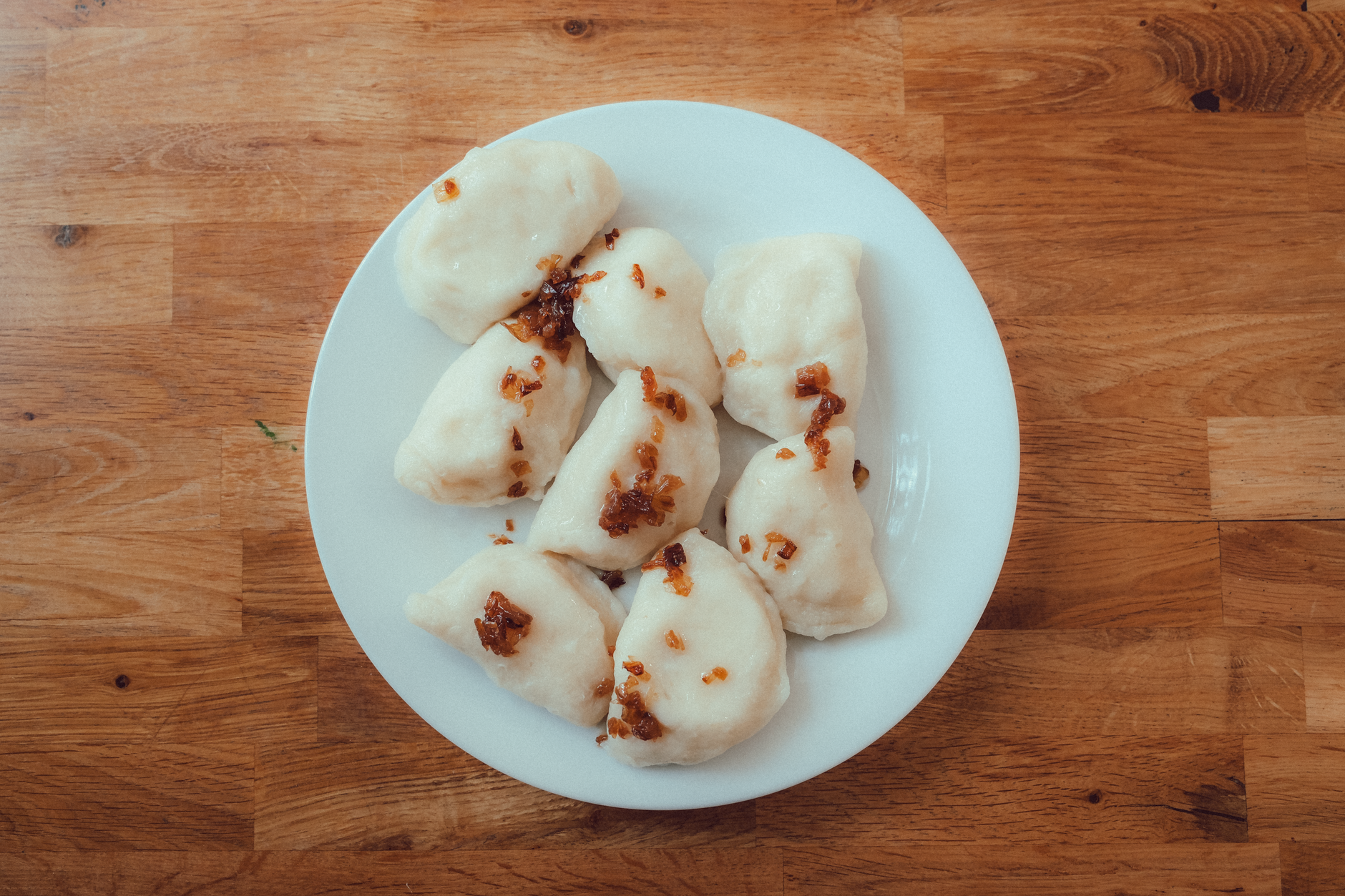 Poolse pierogi met aardappel en kwark
