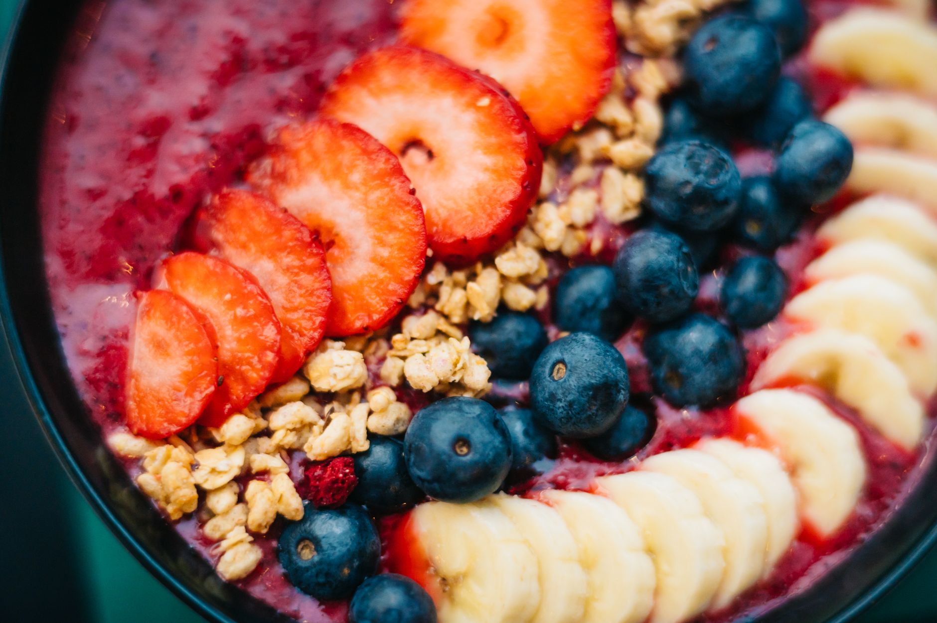 Smoothiebowl met fruit