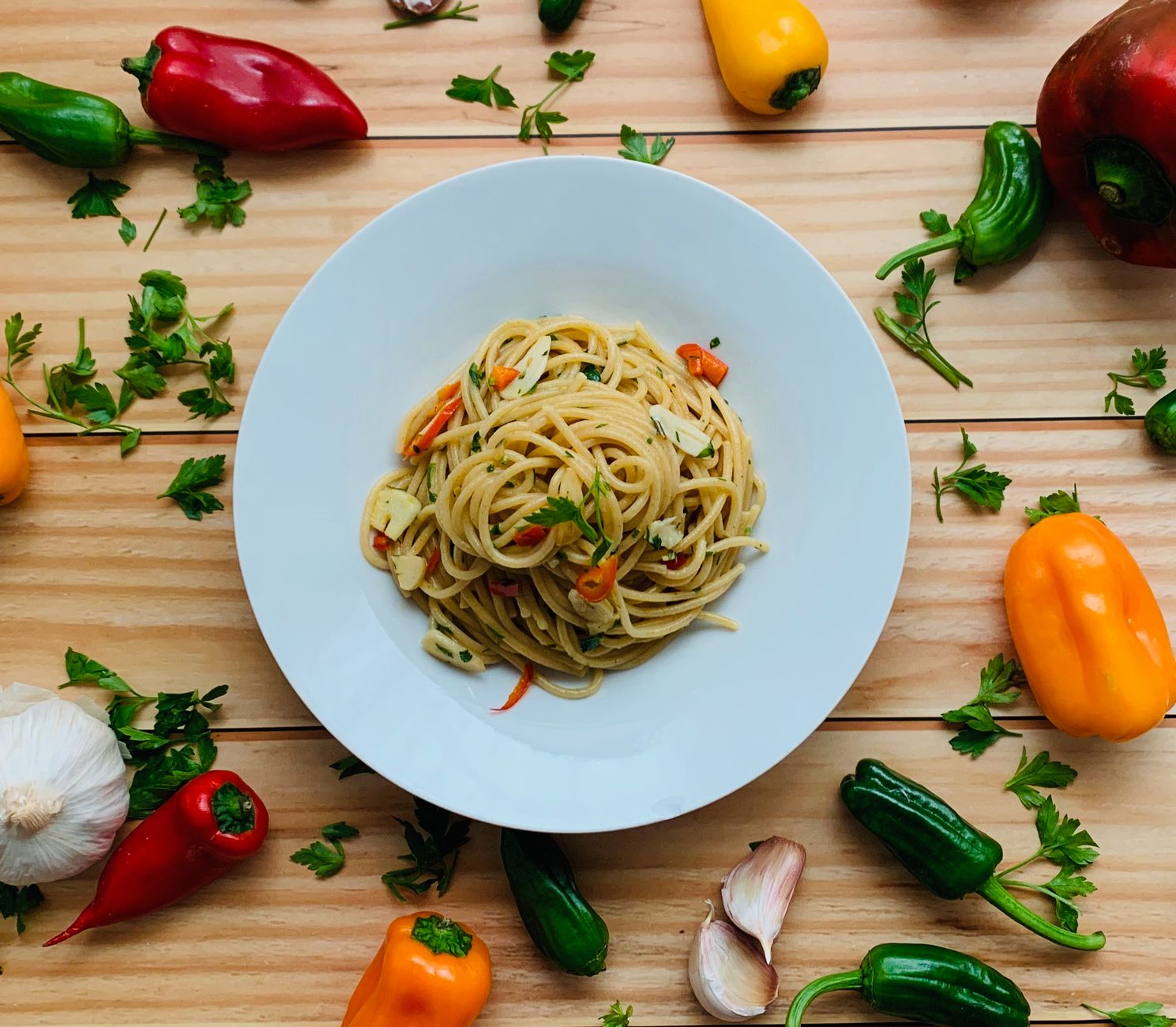 Spaghetti aglio e olio
