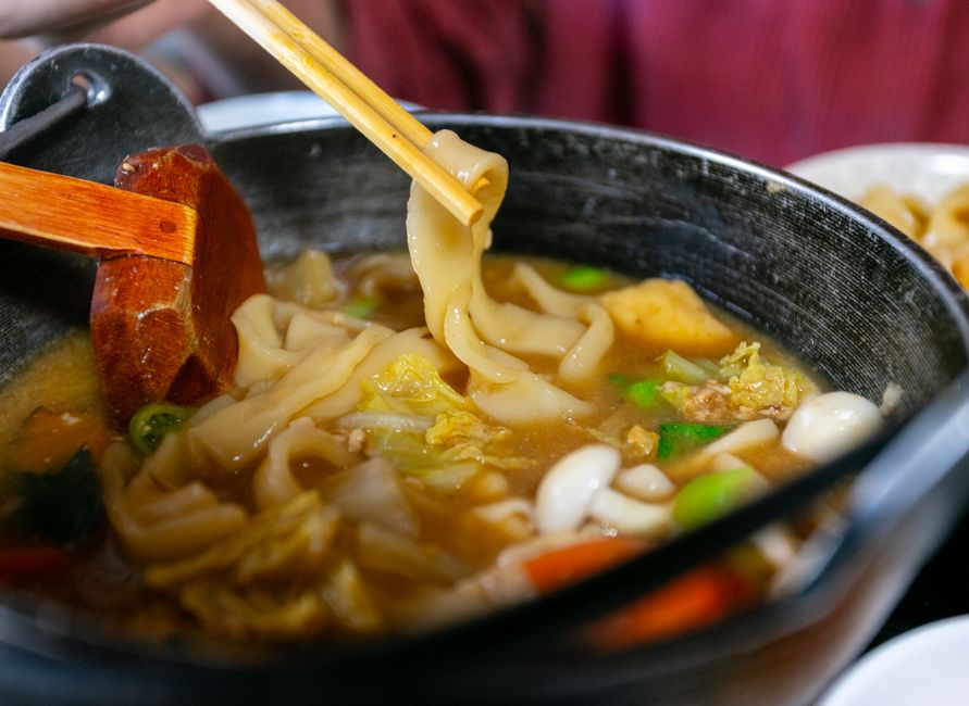 Sukiyaki (Japanse hotpot met rundvlees)