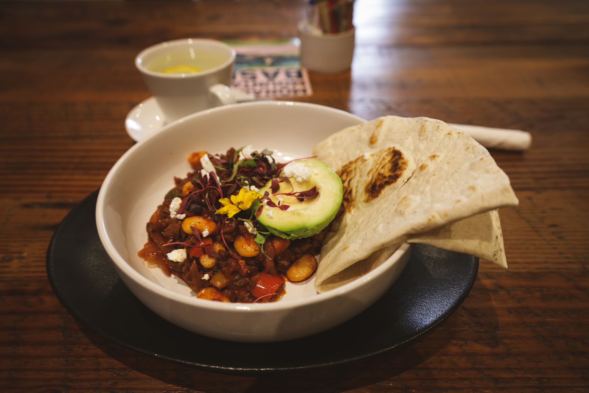 Vegetarische chili sin carne