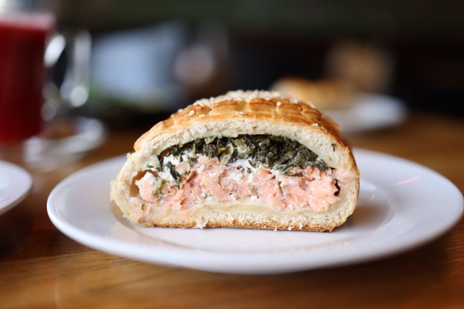 Zalm in bladerdeeg