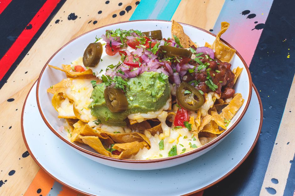 Zelfgemaakte nacho's