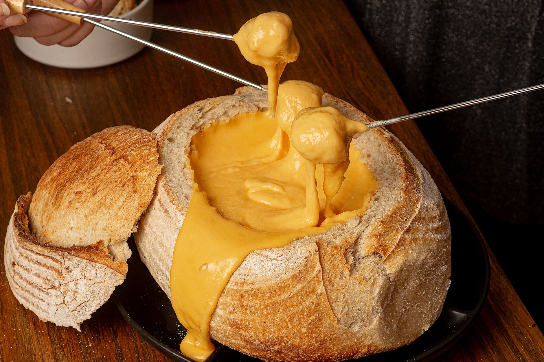 Zwitserse kaasfondue